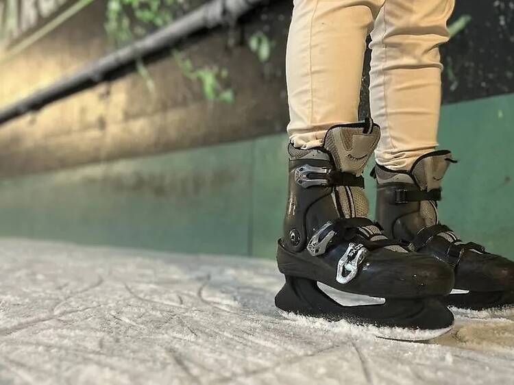 Patinar sobre hielo en Margal