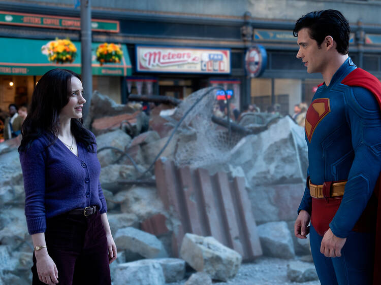Entrevista con David Corenswet, Rachel Brosnahan y James Gunn por Superman