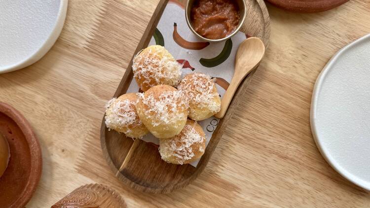 Pan de yuca at Cotoa