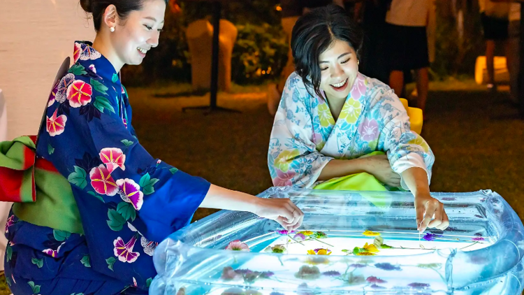 麻布台ヒルズ 納涼祭り