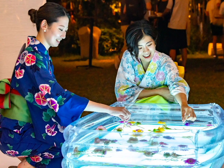 麻布台ヒルズ 納涼祭り