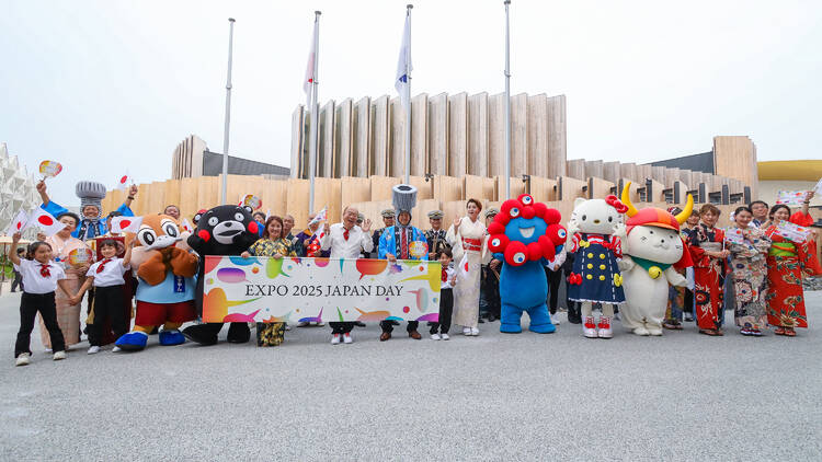 Japan Day lights up the Osaka Expo with Misia, mascots and traditional arts