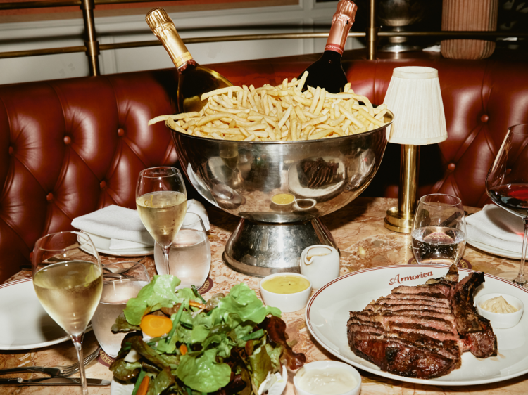 For a Parisian-style dinner: Armorica Grande Brasserie