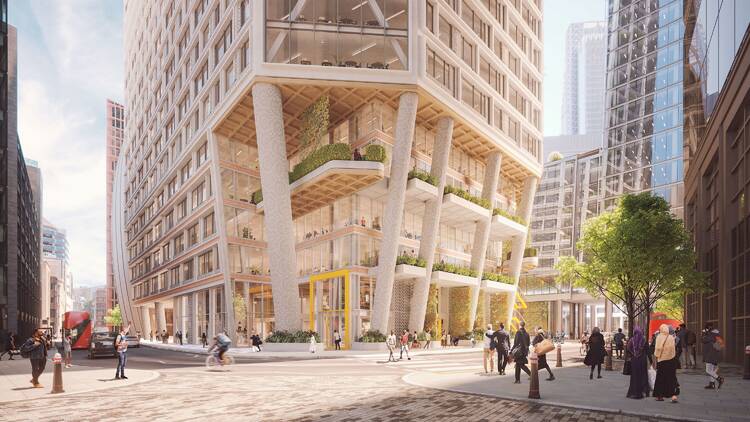 Plans for new skyscraper at 63 St Mary’s Axe 