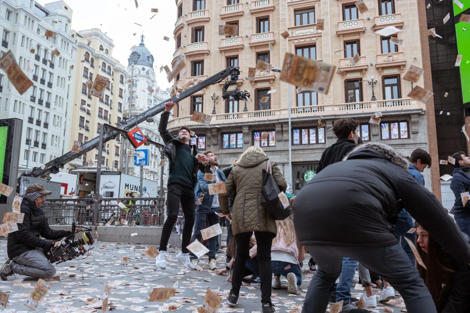 La casa de papel. © Netflix y Vancouver Media