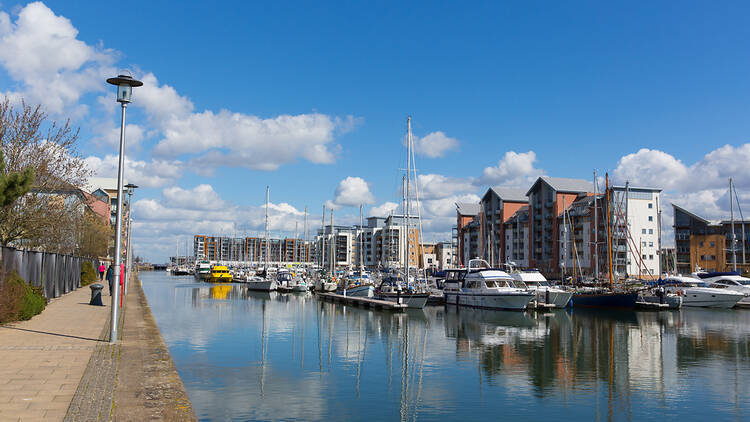 Portishead, near Bristol in England