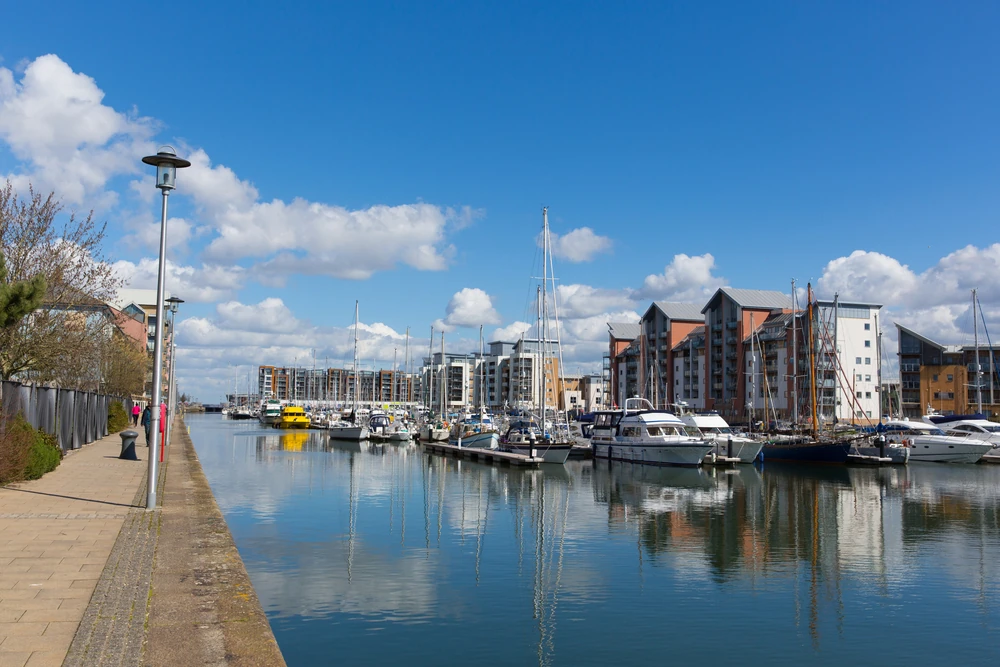Portishead, near Bristol in England