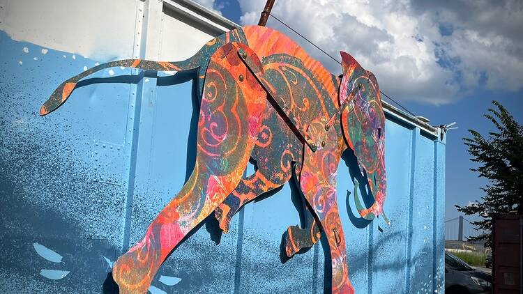 "The Luna Park Elephant" on Staten Island