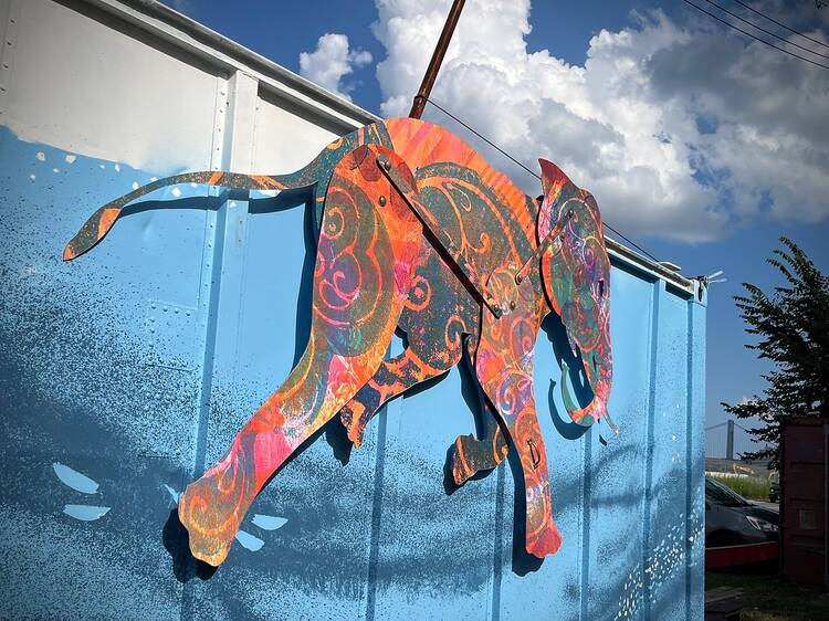 "The Luna Park Elephant" on Staten Island
