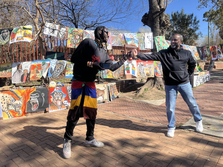 Behind The counter: Aliens, astronauts and art in Soweto