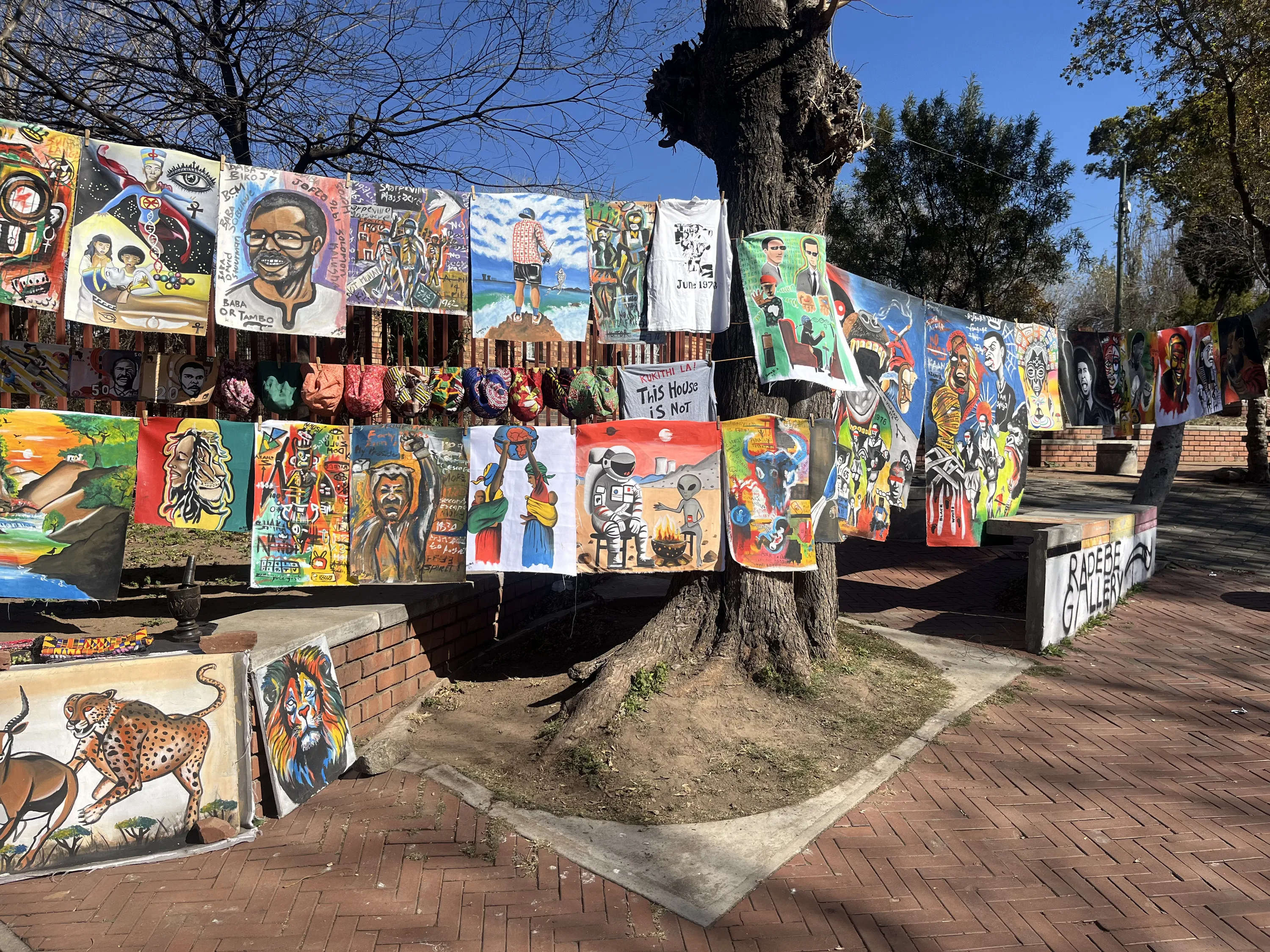 Smoky Radebe's Gallery on Vilakazi Street