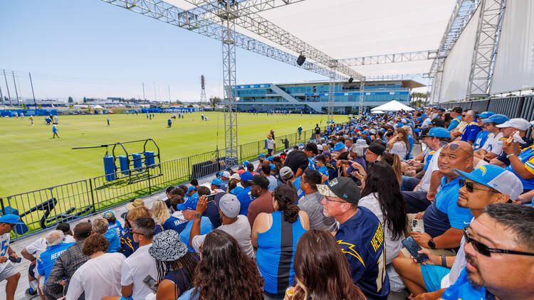 Los Angeles Chargers Training Camp Los Angeles Chargers Training Camp at the Bolt