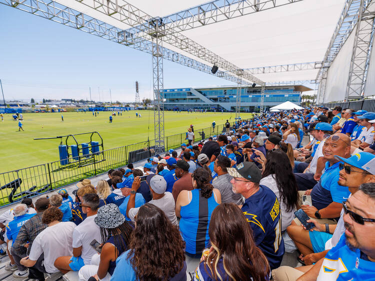 Chargers Training Camp at the Bolt