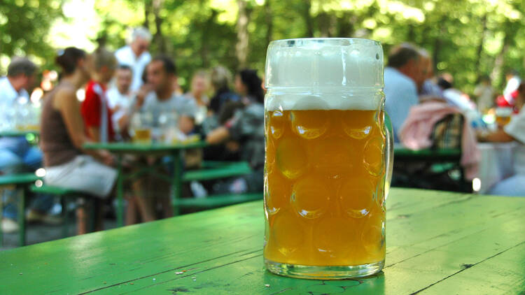 The ‘beer garden’ at Expo 2025 is extending its evening opening hours