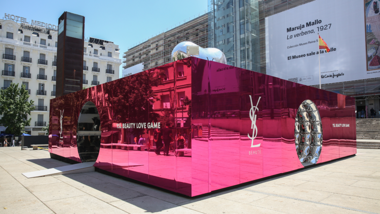 Pop-up de YSL en Madrid