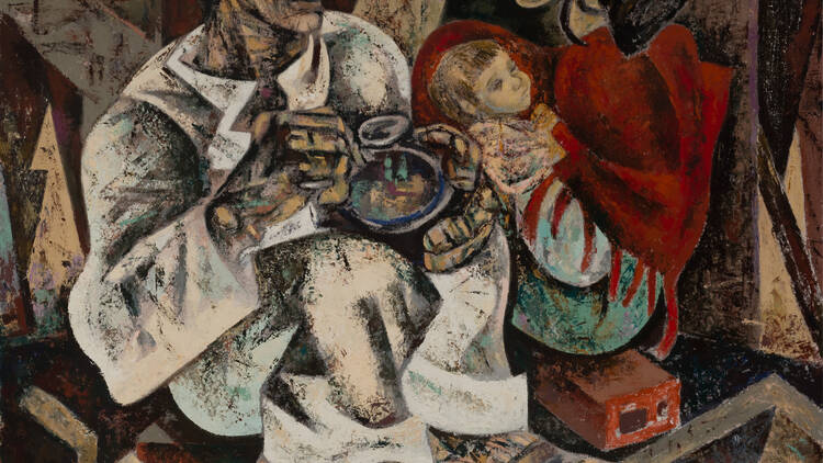 'O Almoço do Trolha', Júlio Pomar, 1946-50 'O Almoço do Trolha', Júlio Pomar, 1946-50