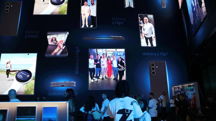 See yourself on the big screen