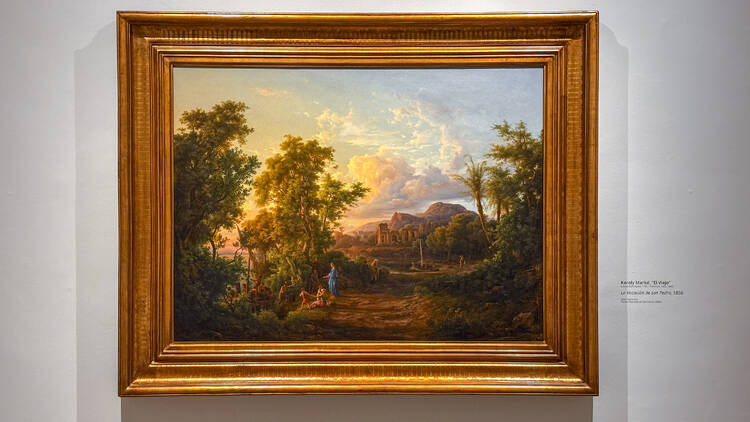 Eugenio Landesio. Las lecciones del arte Museo de San Carlos