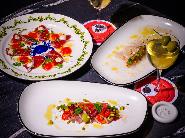 Fluke Martini & Crudo Bar