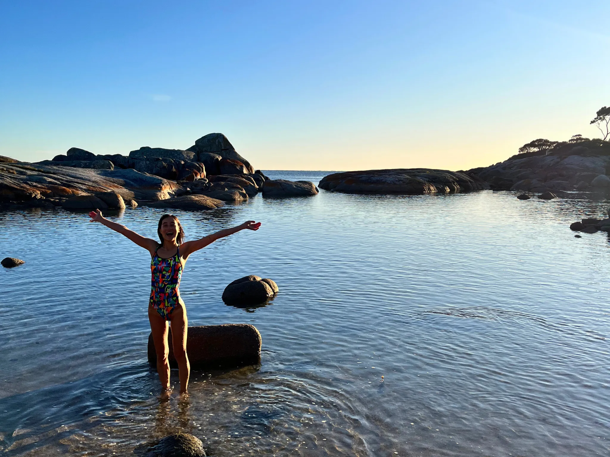 Girl in water