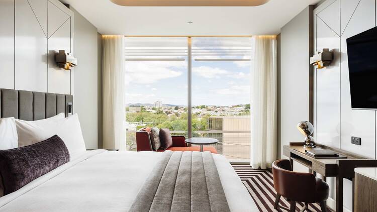 Art Deco hotel room