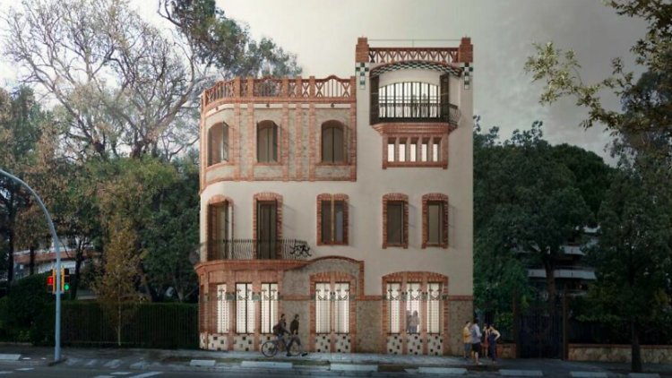 casa hurtado, pedralbes, momdernisme