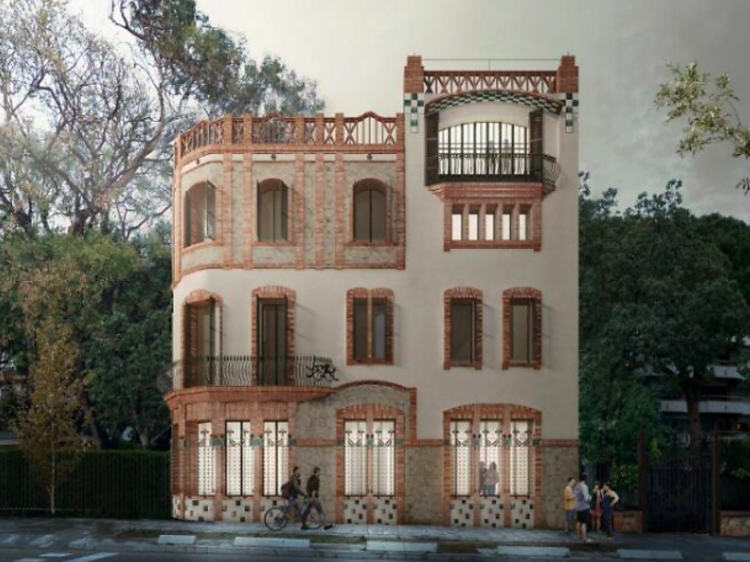 Aquesta bonica casa modernista de les Corts es convertirà en un espai per als veïns després d’una reforma integral Aquesta bonica casa modernista de les Corts es convertirà en un espai per als veïns després d’una reforma integral