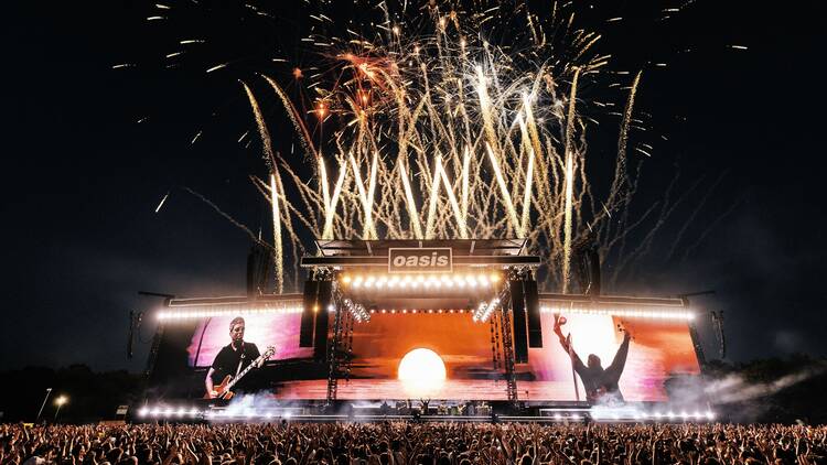 Oasis at Heaton Park in Manchester, 2025