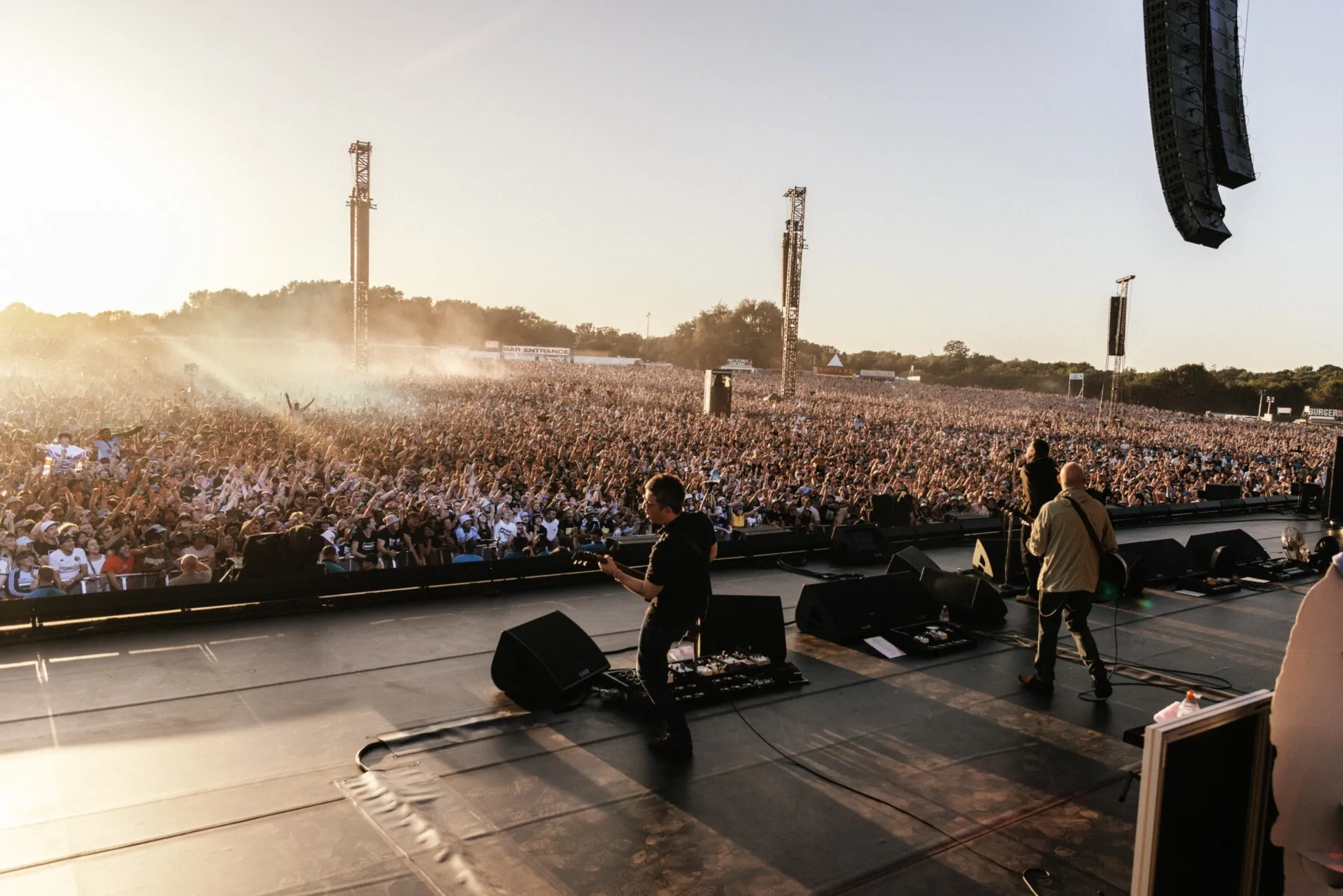 Oasis at Heaton Park in Manchester, 2025