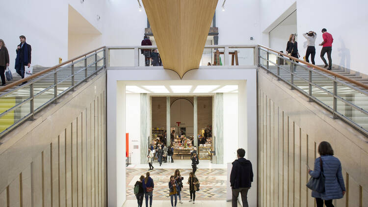 interiors of triennale milano