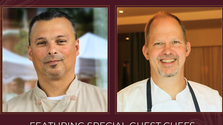 two chefs headshots two chefs headshots