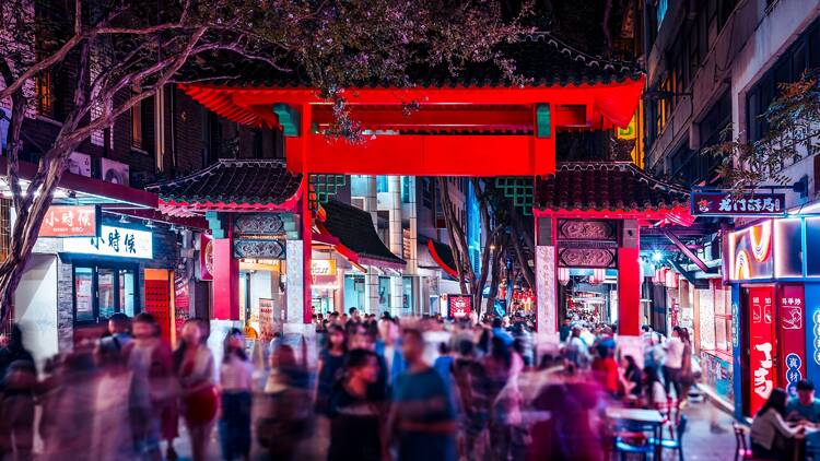 Crowds gathered in Chinatown, Haymarket to celebrate the Lunar New Year.