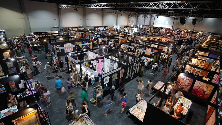 Visit during Darwin Aboriginal Art Fair
