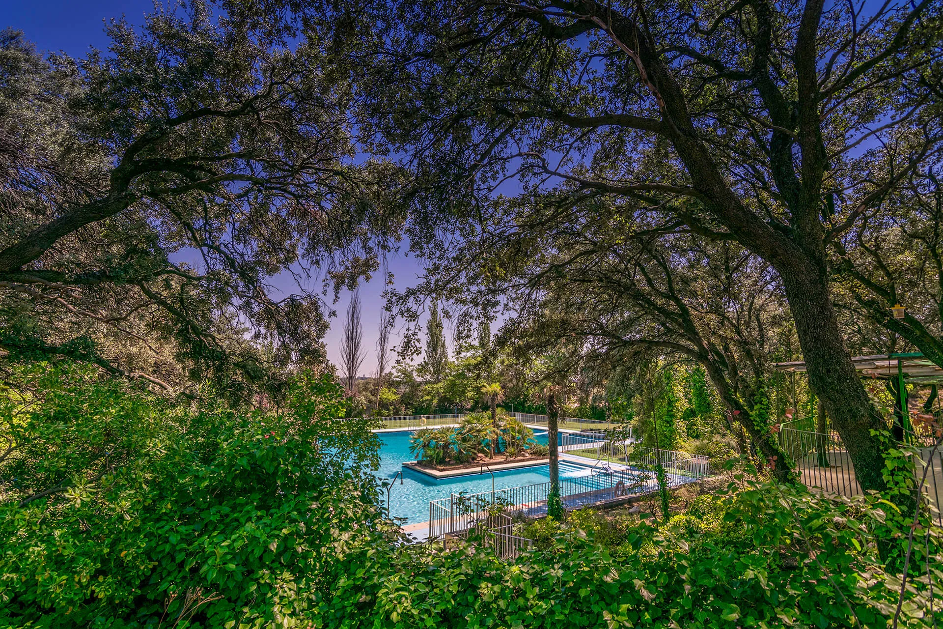 Piscina de verano