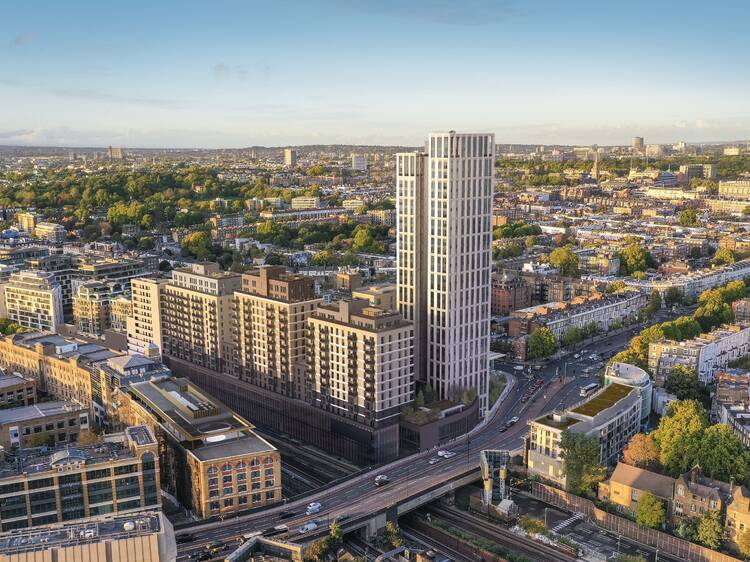 A £500 million ‘vertical village’ skyscraper is being built in Kensington