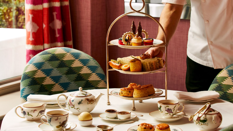 London Calling Afternoon Tea at Haymarket Hotel