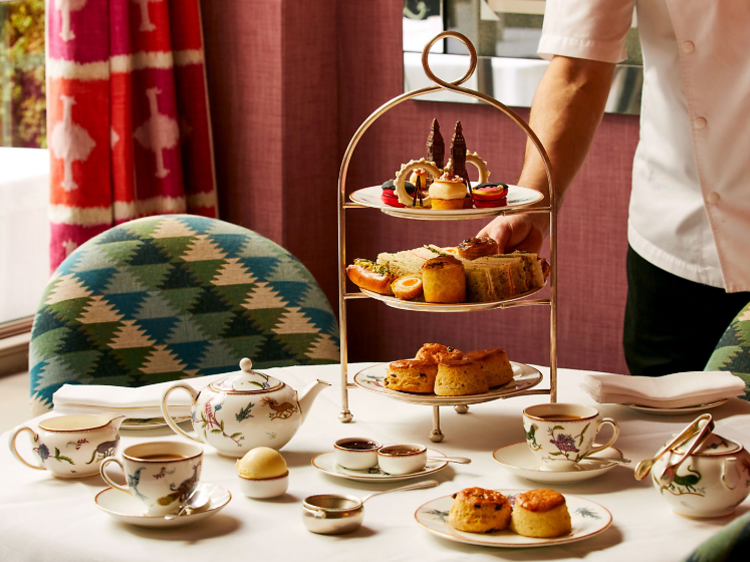 London Calling Afternoon Tea at Haymarket Hotel