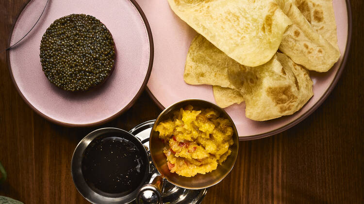 Las' Lap caviar service Las' Lap caviar service