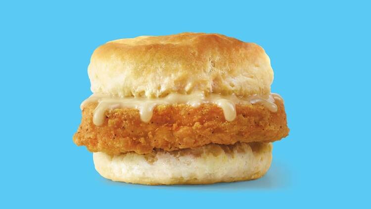Chicken biscuit at Wendy's