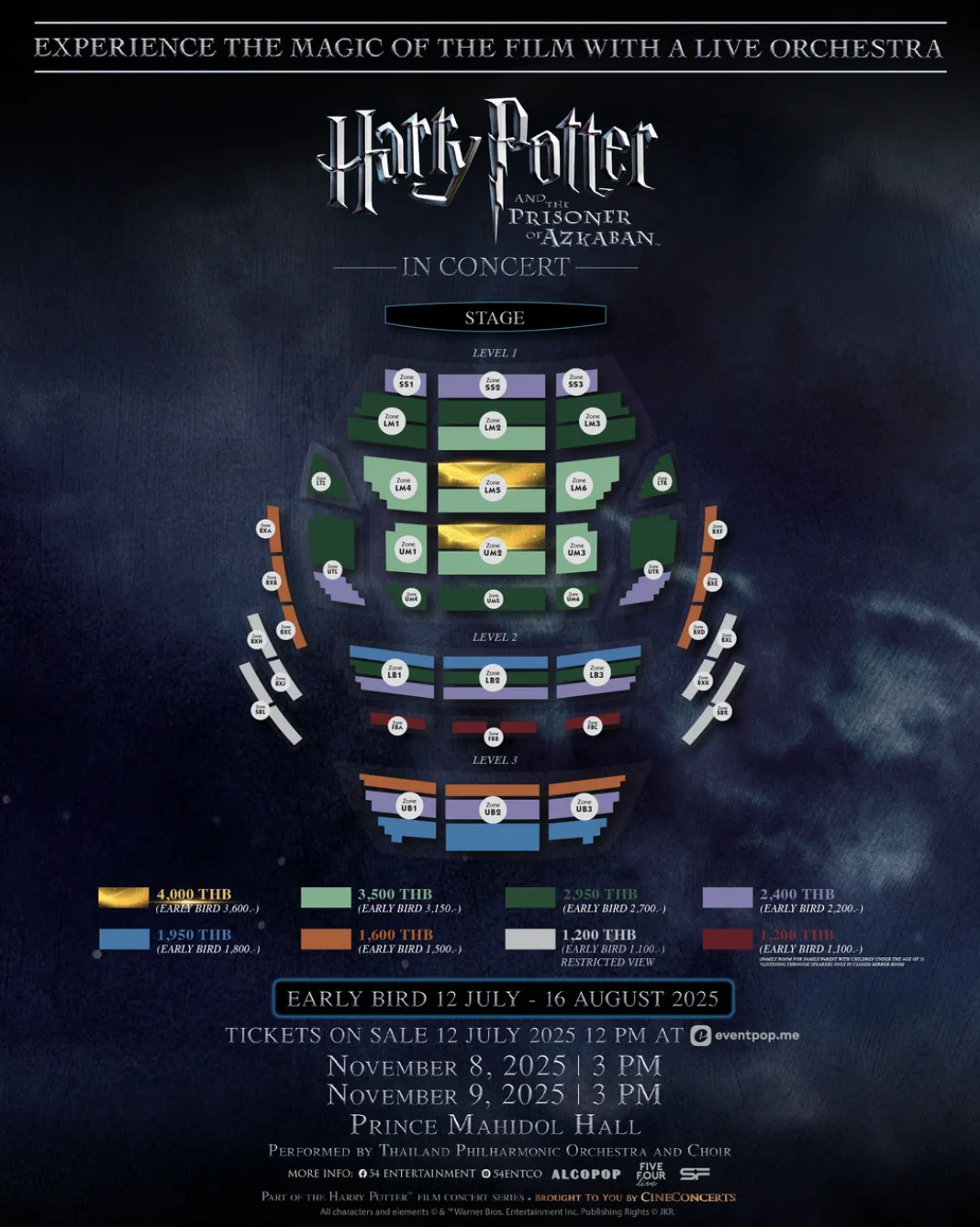 Harry Potter and the Prisoner of Azkaban in concert