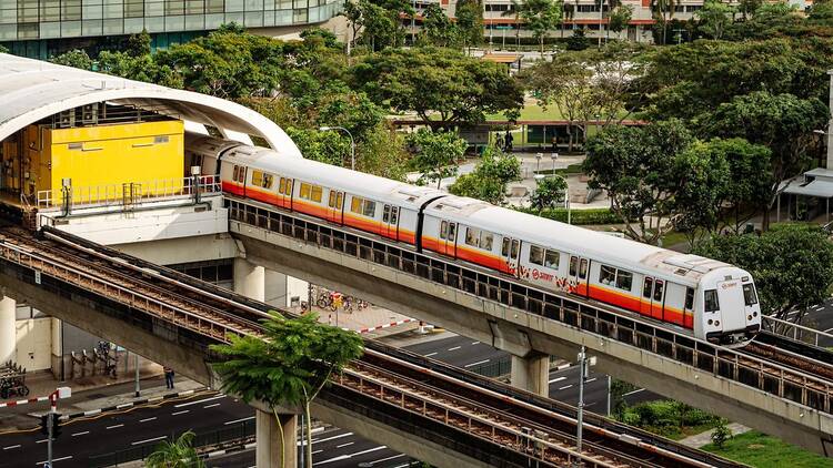 Singapore trains