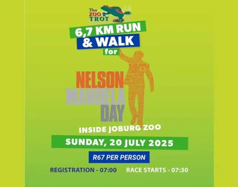 Nelson Mandela Day walk at JHB Zoo