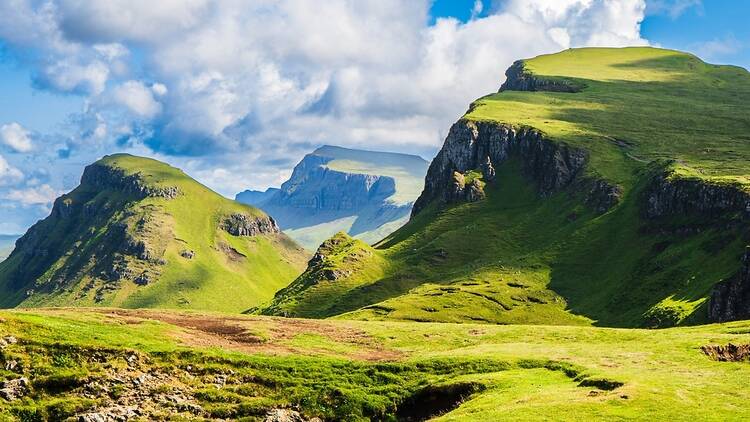 Quiraing on the Isle of Skye