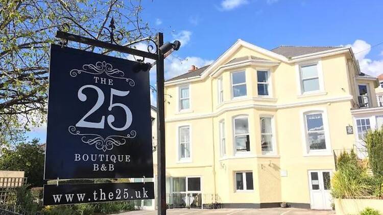 A photo of the 25 boutique in Torquay, winner of England's best B&B