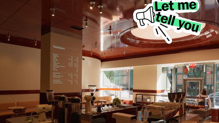Interior of WatchHouse at the Chrysler Building location