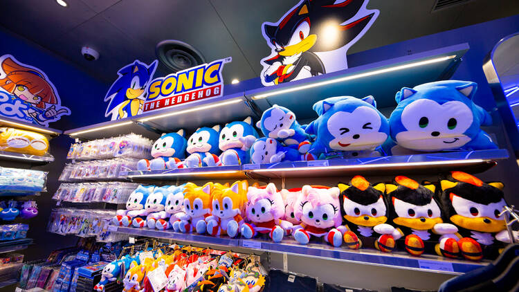 Sonic & Friends plushies