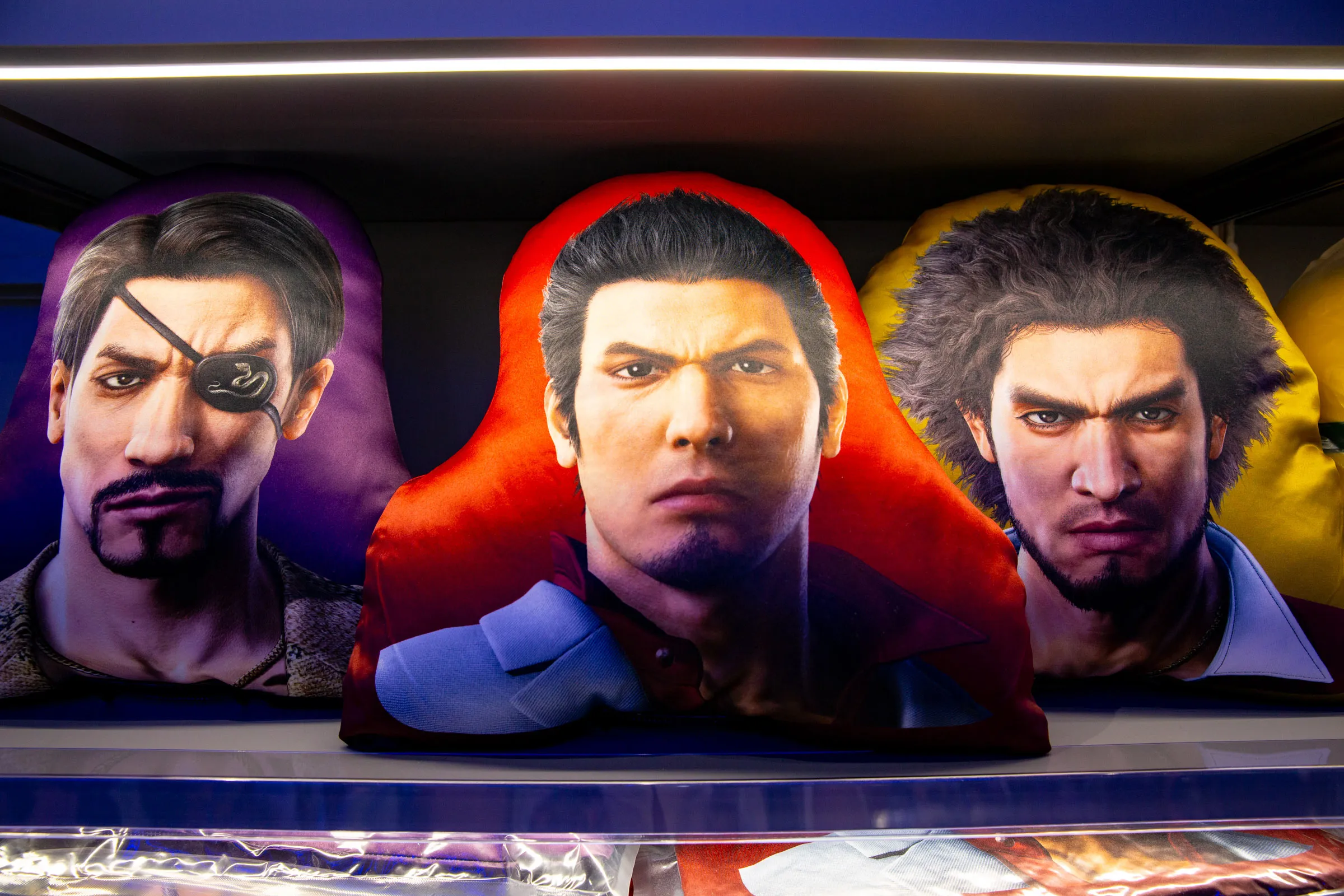 Sega Store Tokyo Yakuza / Like a Dragon pillows