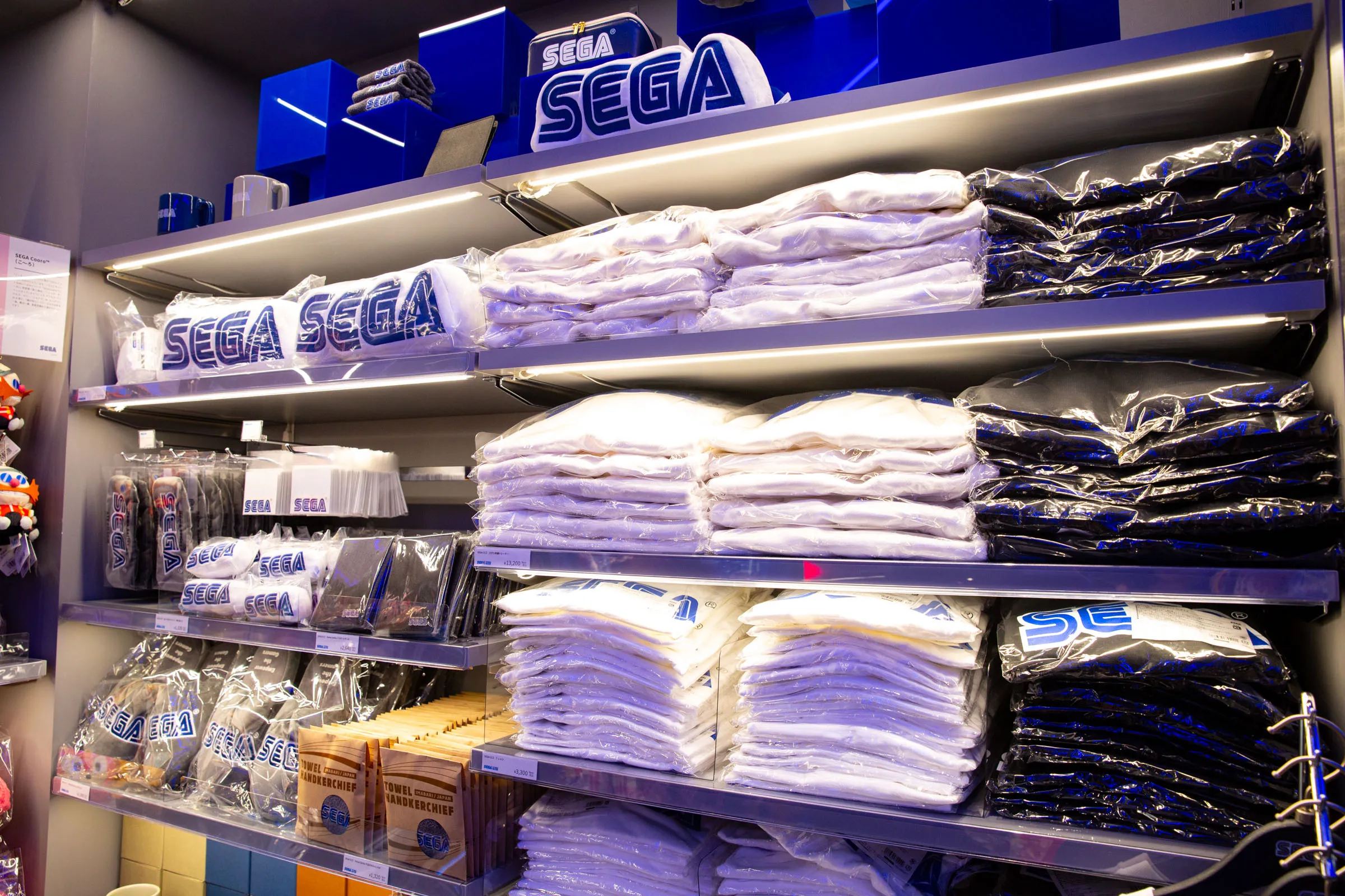 Sega Store Tokyo merch