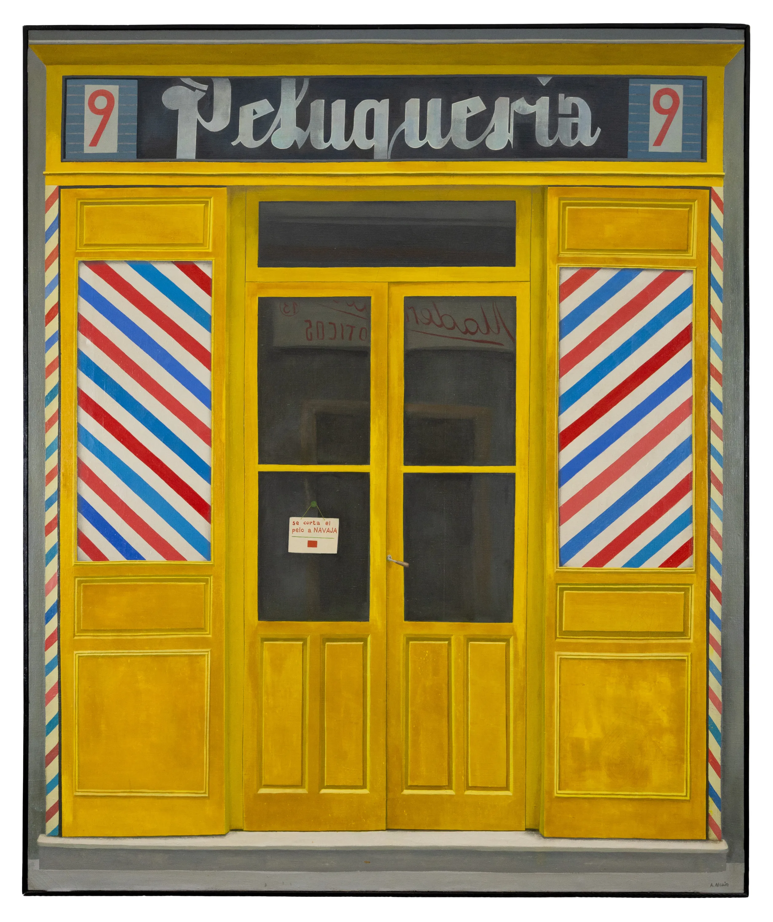 La peluquería amarilla, Alfredo Alcain. Foto María Meseguer