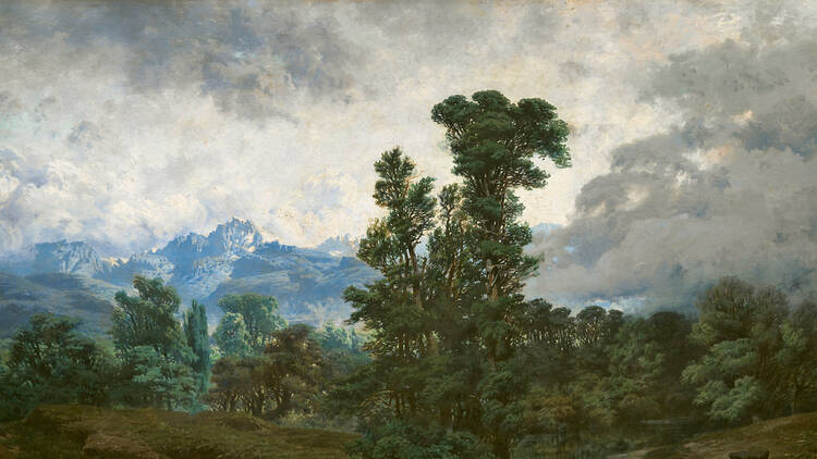 El pintor Antonio Muñoz Degrain (1840 - 1924) (Museo del Prado).
